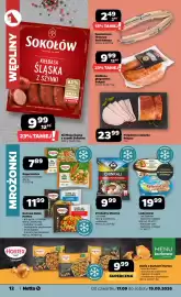 Netto gazetka Strona 12: Kiełbasa Śląska z szynki Sokołów €9,99, Połędwica sopocka Pekpol €23,99