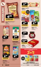Netto gazetka Strona 14: Chrupki chlebowe Bake Rolls 7Days €7,09, Rogaliki dr Gerard €12,99