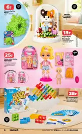 Netto gazetka tydzień 38 Strona 6: Zabawka Squishy Worms €6,00, Balansujący Tetris €25,00