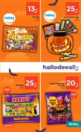 Dealz gazetka tydzień 38 Strona 13: Trollli SCARY HEADS €13,50, Żelki Haribo €25,00