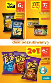 Dealz gazetka tydzień 38 Strona 27: Chipsy Takis €6,67, Dip do nachosów Wanted €7,50