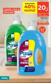 Dealz gazetka tydzień 38 Strona 32: Żel do prania Purox €20,00