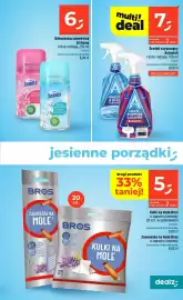 Dealz gazetka tydzień 38 Strona 35: Środek czyszczący Astonish €7,00, Kulki na mole Bros €5,00