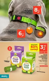 Dealz gazetka tydzień 38 Strona 46: Woreczki kompostowalne i biodegradowalne na psie odchody €3,50, Obroża odblaskowa €8,50