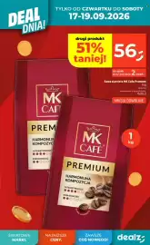 Dealz gazetka tydzień 38 Strona 5: Kawa ziarnista MK Café Premium €56,00