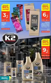 Dealz gazetka tydzień 38 Strona 58: K2 POLO Matt Cockpit Wipes €6,00, Zawieszka zapachowa K2 OYA €3,00