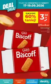 Dealz gazetka tydzień 38 Strona 6: Ciastka Lotus Biscoff €3,50