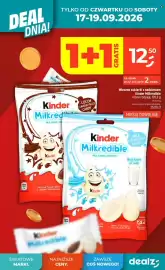 Dealz gazetka tydzień 38 Strona 7: Kinder Milkredible €12,50