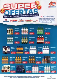 Catálogo Supermercados Mateus semana 38 Página 1: Gin orloff €45,00, Vodka orloff €39,00