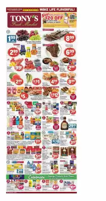 Tony’s Fresh Market weekly ad