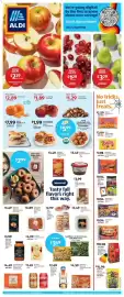Aldi weekly ad week 38 Page 1: Fresh Family Pack Ground Chicken €7,99, Pumpkin Cuisinart Pasta Sauce €3,99