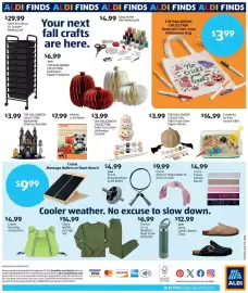 Aldi weekly ad week 39 Page 2: Hinkler Craft Maker €7,99, The Halloween Collection Paint-Your-Own Halloween Ceramic €3,99