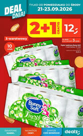 Dealz gazetka tydzień 38 Strona 10: Papier toaletowy Bunny Soft €12,00