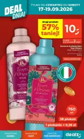 Dealz gazetka tydzień 38 Strona 2: Koncentrat do płukania tkanin Tesori €10,00