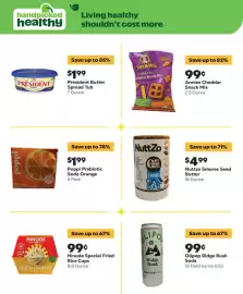 Grocery Outlet weekly ad week 38 Page 8: Nuttzo S'mores Seed Butter €4,99, Annie's Cheddar Snack Mix €0,99