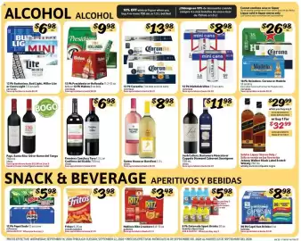 Fresco y Más weekly ad week 38 Page 7: Frontera Concha y Toro or Casillero del Diablo €6,98