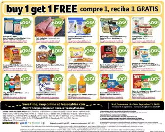 Fresco y Más weekly ad week 38 Page 8: Springer Mountain Farms Chicken Strips or Nuggets €8,99