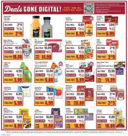 Lowes Foods weekly ad week 38 Page 14: Pre 100% Grass Fed Ribeye Steak €14,99, Purina One SmartBlend Dog Food €28,88