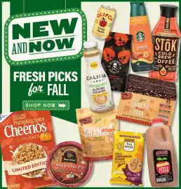 Lowes Foods weekly ad week 38 Page 5: General Mills NEW AND NOW FRESH PICKS for FALL NATURALLY FLAVORED SABORIZADO