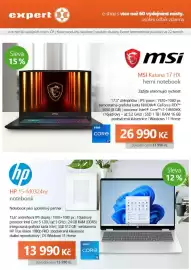 Expert leták Strana 2: Msi katana 17 hx €26.990,00, Hp notebook 15-fd0324nc €13.990,00