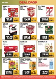 Bestway leaflet week 38 Page 2: Carling original lager €24,49, Moretti bottles €25,99