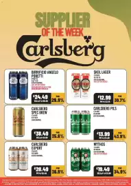 Bestway leaflet week 38 Page 3: Birrificio Angelo Poretti Pints €24,49, Carlsberg pils €13,99