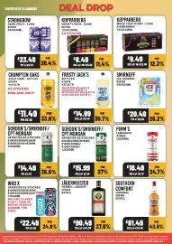 Bestway leaflet week 38 Page 4: Gordon's gin & tonic €15,99, Pimm's lemonade €16,49