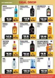 Bestway leaflet week 38 Page 6: Southern Comfort Fireball Sheep Dog P'nut Butter Whiskey €10,19, Blue hooch €9,49