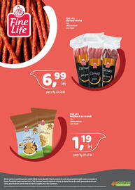 Catalog La Doi Pasi Pagină 16: Fine Life Prăjitură cu cremă €1,19, Fine Life Cârnați sticks €6,99