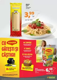 Catalog La Doi Pasi Pagină 4: Băneasa macaroni €3,99, Maggi Secretul gustului cu aromă de legume €6,49