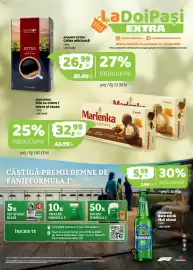 Catalog La Doi Pasi | Extra Pagină 1: Amaroy extra cafea măcinată €26,99, Marlenka bile cu miere si cacao €32,99