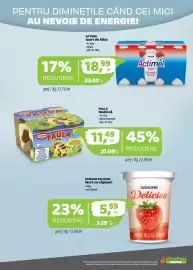 Catalog La Doi Pasi | Extra Pagină 2: Danone Delicios Iaurt cu căpșuni €5,59, Actimel laurt de băut €18,99
