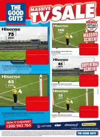 The Good Guys catalogue week 38 Page 4: Hisense 85" Q6SAU 4K Hi-QLED Smart TV 2026