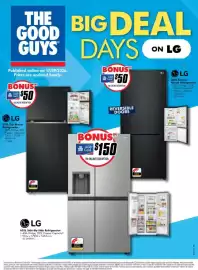 The Good Guys catalogue week 38 Page 1: LG 635L Side-By-Side Refrigerator €150,00