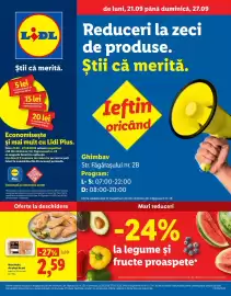 Catalog Lidl săptămâna 39 Pagină 1