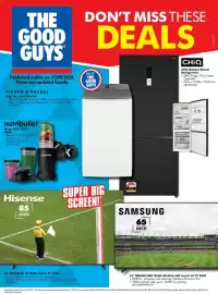 The Good Guys catalogue week 38 Page 1