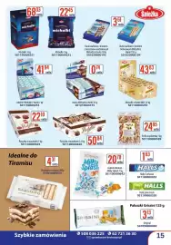 AT gazetka Strona 15: Pastolki €50,84, Cukierki Roshen Milky Splash €20,78