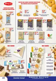 AT gazetka Strona 22: Ciasteczka FREE €4,05, Wafle suche Naturfit €4,46