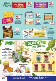 AT gazetka Strona 24: Wafle suche Andruty €3,08, Ale ciacho Cymonki €2,91