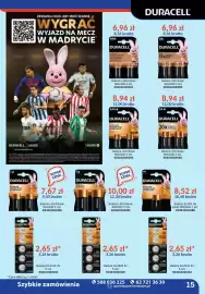 AT gazetka Strona 15: Bateria LR14 Basic €7,67, Bateria LR3 Basic Duracell €8,94