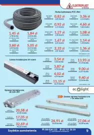 AT gazetka Strona 9: Oprawa hermetyczna do tub LED €20,58, Zestaw oprawa hermetyczna + 2x tuba LED €26,91