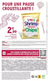 Catalogue Intermarché page 8: NONGSHIM Shrimp Flavoured Chips €2,99
