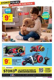 Catalogue Stokomani page 14: MOJY PELUCHE CAPYBARA €9,99, Maisto cyklone motor de police €9,96