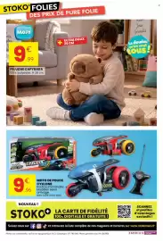 Catalogue Stokomani page 14: MOJY PELUCHE CAPYBARA €9,99, Maisto cyklone motor de police €9,96