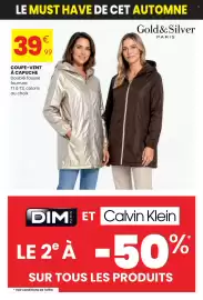 Catalogue Stokomani page 5: Gold&Silver COUPE-VENT À CAPUCHE €39,99
