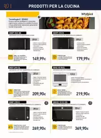 Volantino Unieuro Pagina 10: Microonde Max con funzione vapore €219,90, Microonde Cook 25 con funzione vapore €149,99