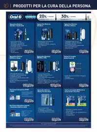Volantino Unieuro Pagina 18: Spazzolino Elettrico iO9 Nero / Blu €199,99, Spazzolino Elettrico iO6 Nero e Grigio €119,99