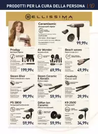 Volantino Unieuro Pagina 19: Creativity Piastra per capelli €39,99, Prodigy Multi Styler Digitale €199,99