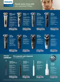 Volantino Unieuro Pagina 20: Rasoio Wet & Dry Serie 3000 Philips €49,99