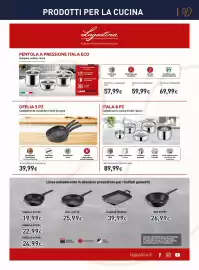 Volantino Unieuro Pagina 7: Grill Ø cm 26 €25,99, Plancha cm 26x32 €39,99